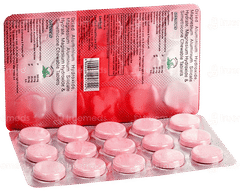 Dynacid Mint Flavour Chewable Tablet 15 Dynacid Mint Flavour Chewable Tablet 15
